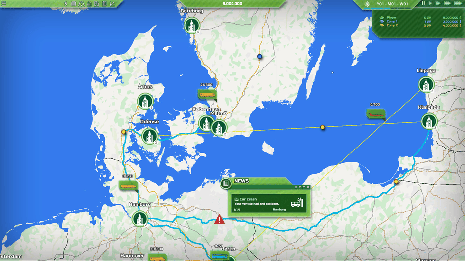 Transport INC screenshot