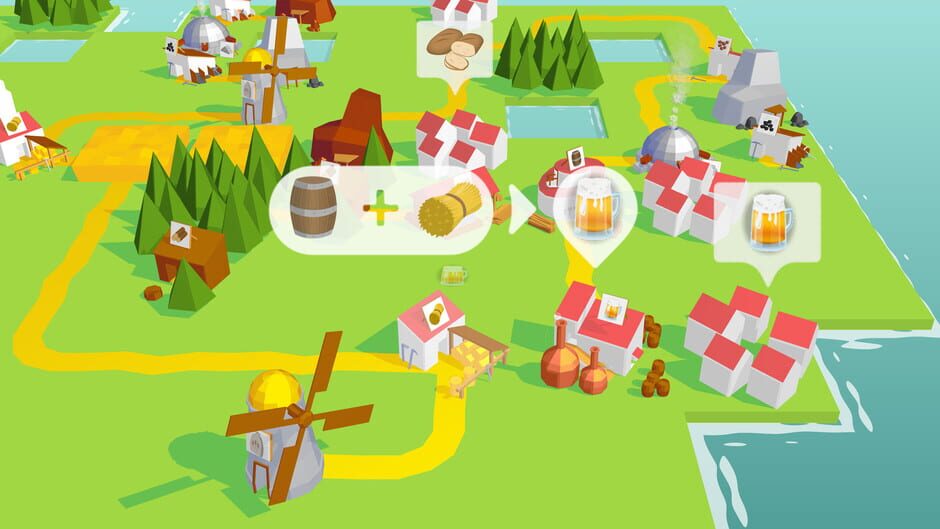 Puzzle Pelago - A Drag & Drop Economy Screenshot