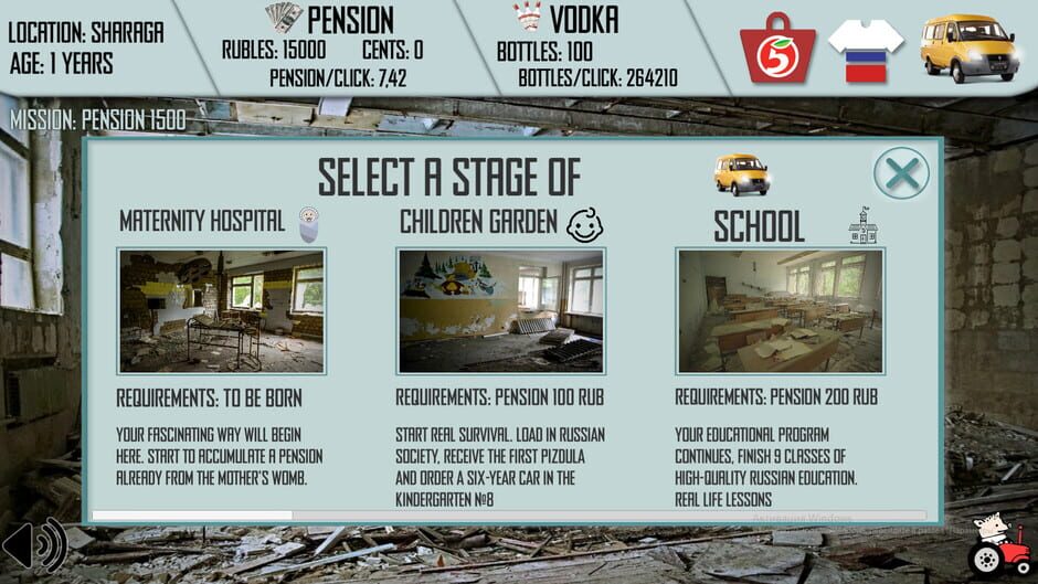 Russian Life Simulator Screenshot