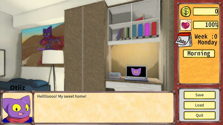 Otiiz's adventure 2 Screenshot