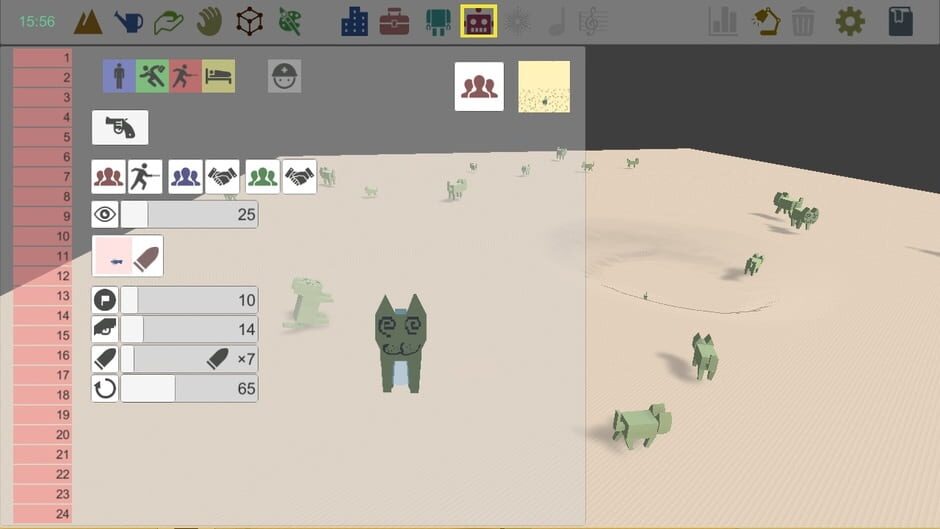 T Simulator screenshot