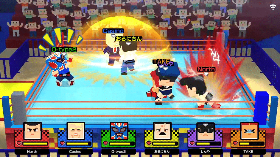 Chiki-Chiki Boxy Pro Wrestling Screenshot