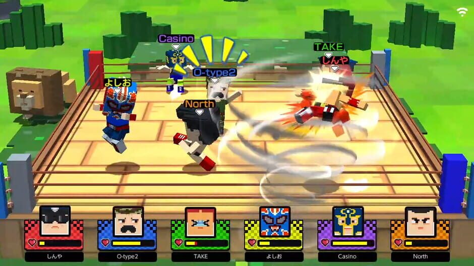 Chiki-Chiki Boxy Pro Wrestling Screenshot