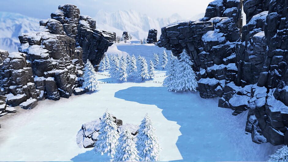 Fancy Skiing: Speed Screenshot