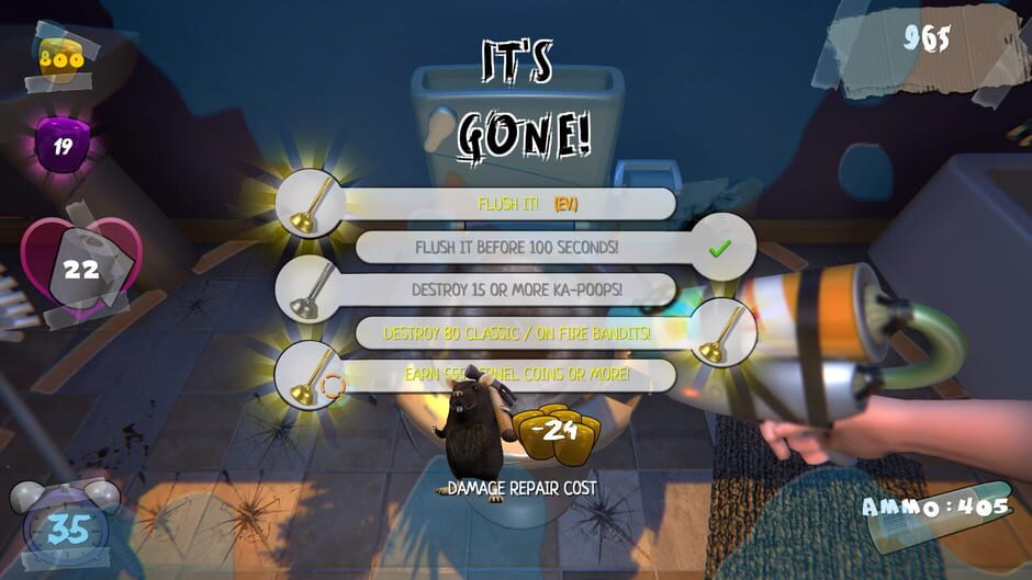 Attack of the Evil Poop Screenshot