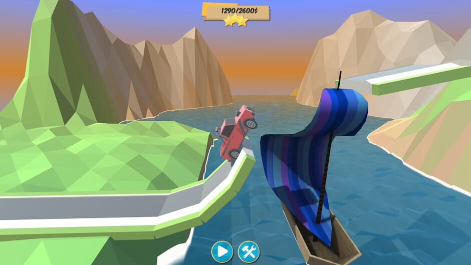 Bridge Builder Racer Screenshot