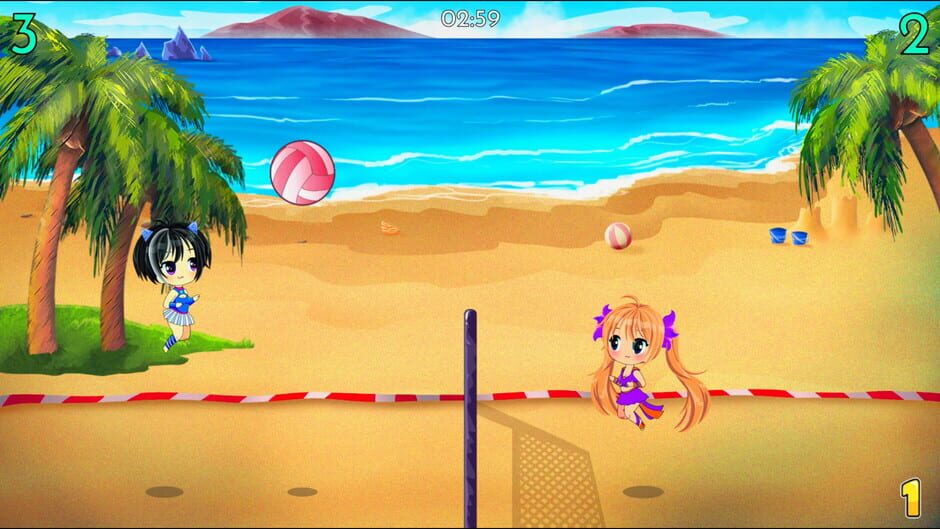 Chibi Volleyball Screenshot