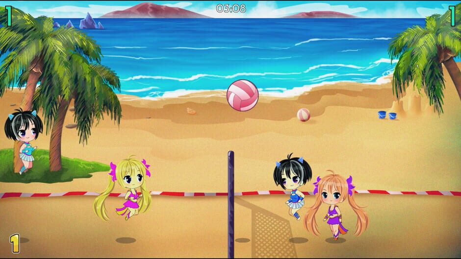 Chibi Volleyball Screenshot