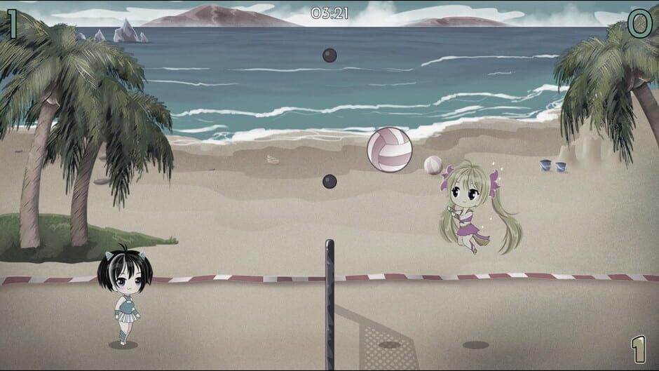 Chibi Volleyball Screenshot