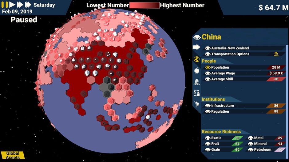 Global Fortune Screenshot