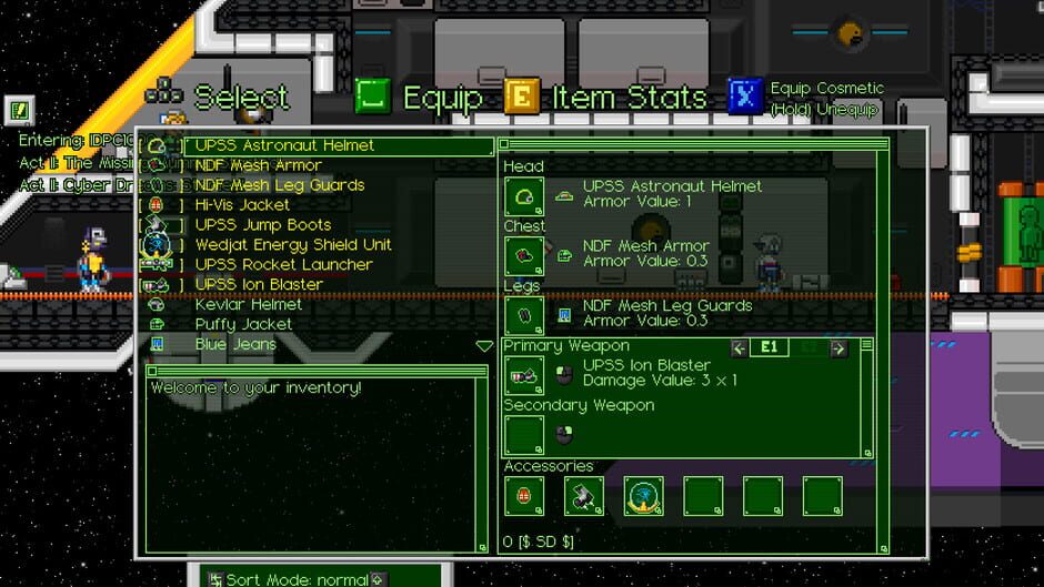 Identity Sector Screenshot