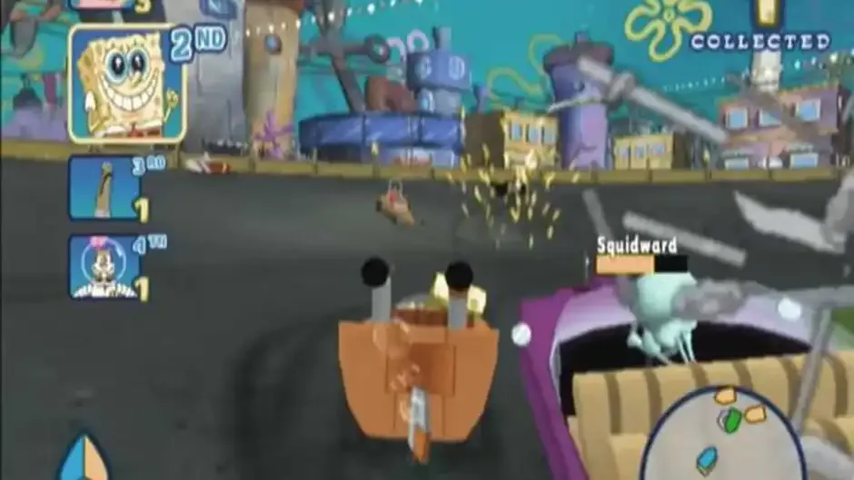 Screenshot 1 aus SpongeBob's Boating Bash