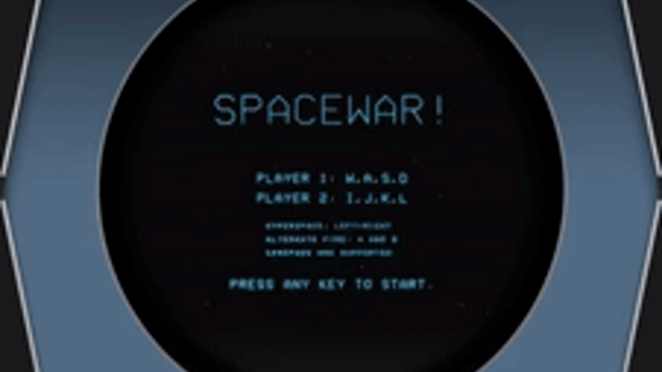 Spacewar! Screenshot