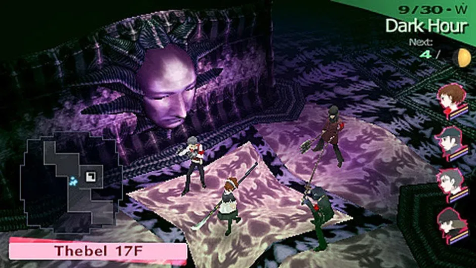 Persona 3 Portable, captura de tela 4