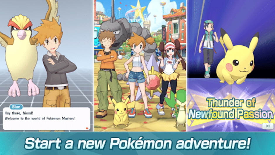 Pokémon Masters Screenshot