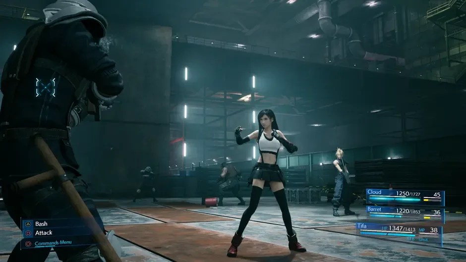 Final Fantasy VII Remake, captura de tela 4