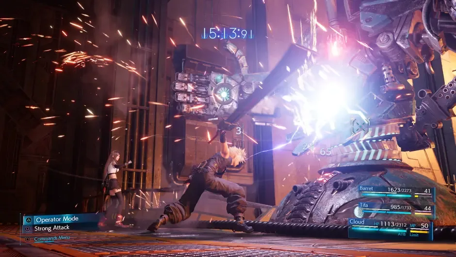 Final Fantasy VII Remake, captura de tela 2