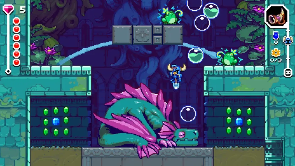Shovel Knight Dig, captura de tela 5
