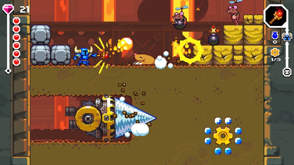 Screenshot Shovel Knight Dig