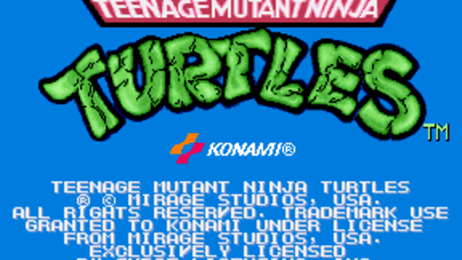 Teenage Mutant Ninja Turtles Screenshot