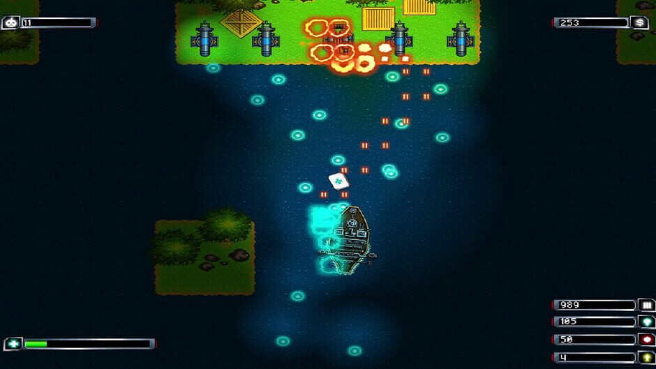 Warships on the Halloween Night Screenshot