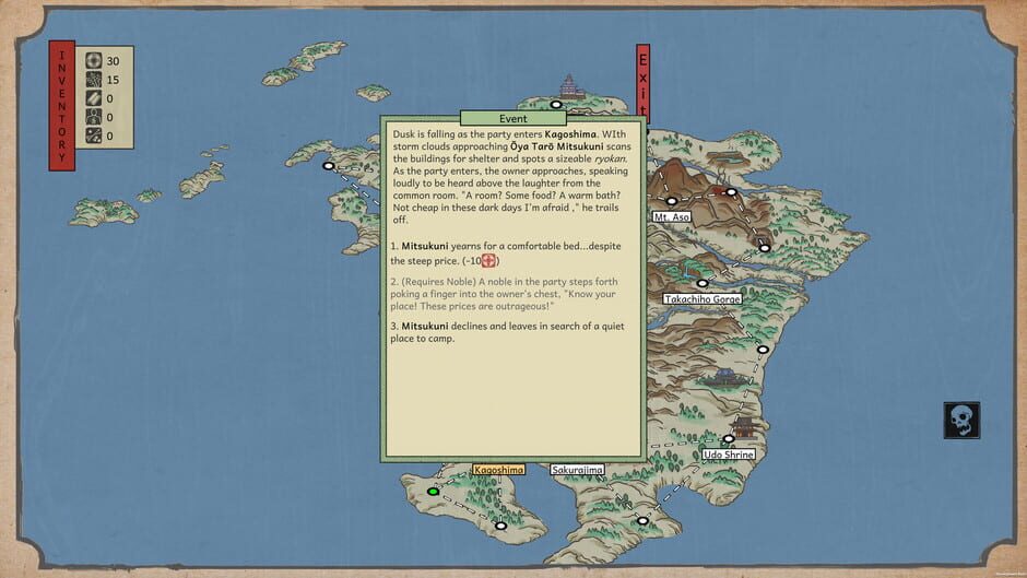 The Wind and Wilting Blossom Screenshot