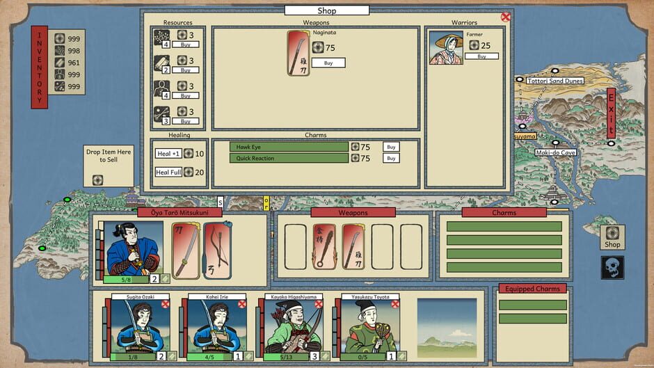 The Wind and Wilting Blossom Screenshot