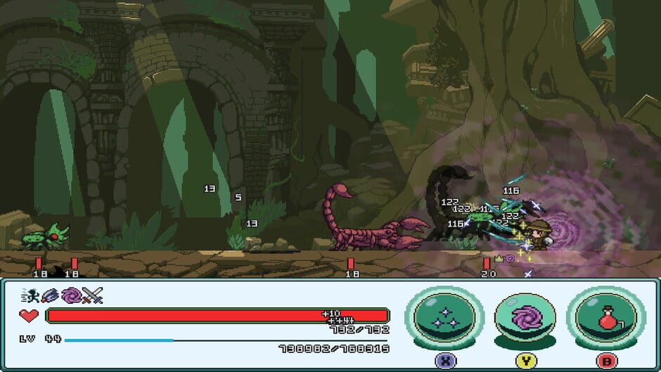Artifact Adventure Gaiden DX Screenshot