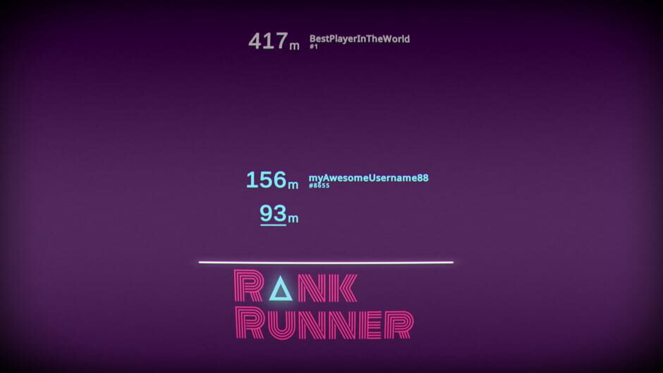 Rank Runner screenshot