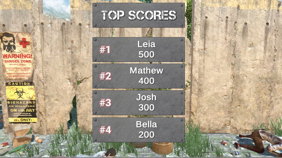 Zombie Golf Screenshot