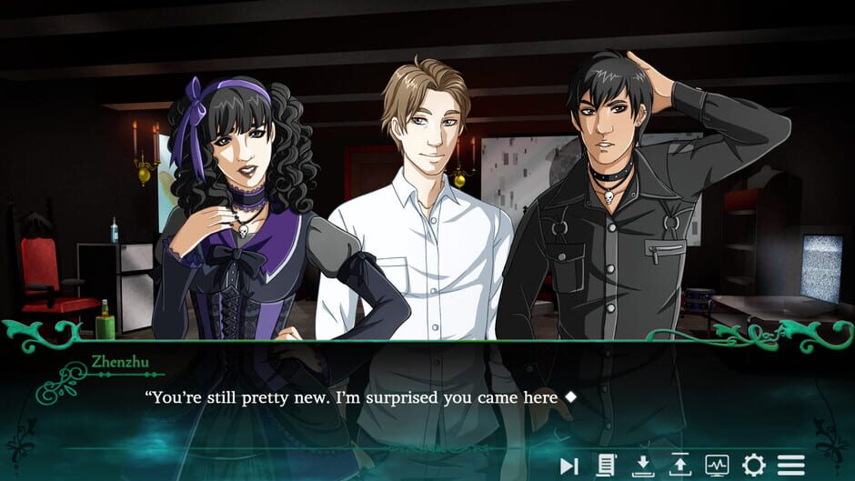 Twice Reborn: A Vampire Visual Novel Screenshot