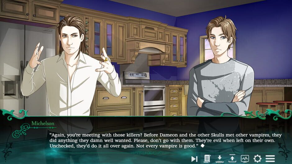 Twice Reborn: A Vampire Visual Novel Screenshot