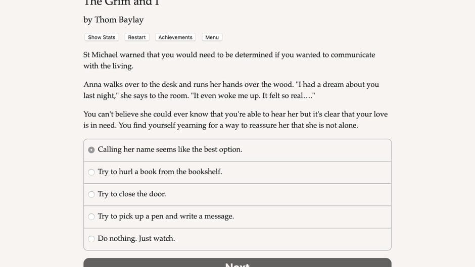 The Grim and I Screenshot