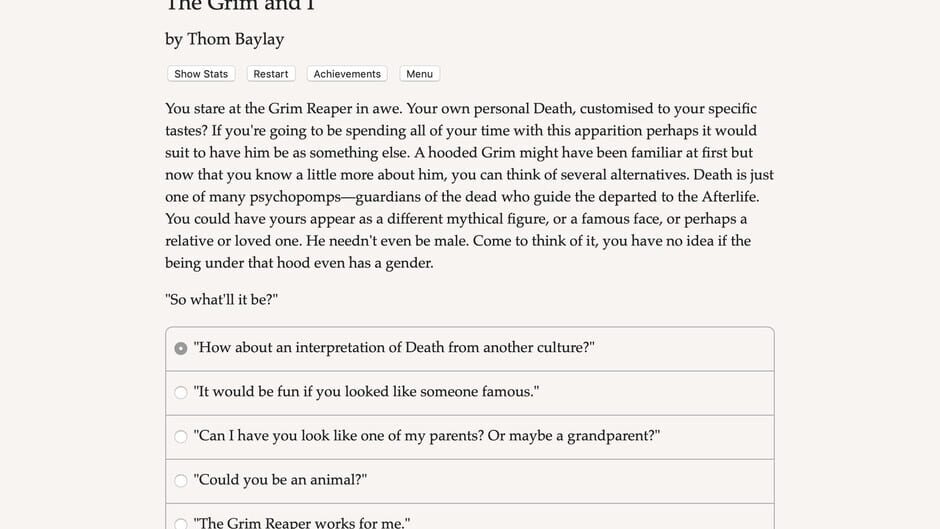 The Grim and I Screenshot