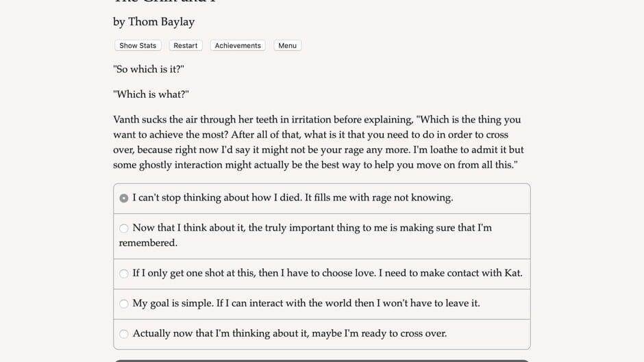 The Grim and I Screenshot