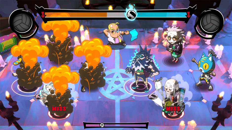 Super Dodgeball Beats Screenshot