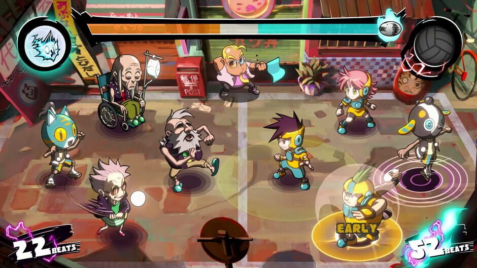 Super Dodgeball Beats Screenshot