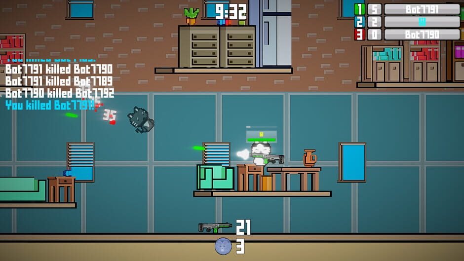 Crazy Critters: Combat Cats Screenshot