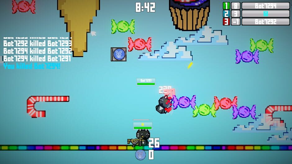 Crazy Critters: Combat Cats Screenshot