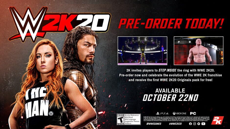 WWE 2K20 Screenshots on Playstation 4 -