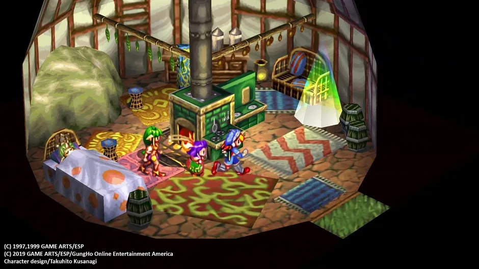 Grandia HD Remaster, captura de tela 2