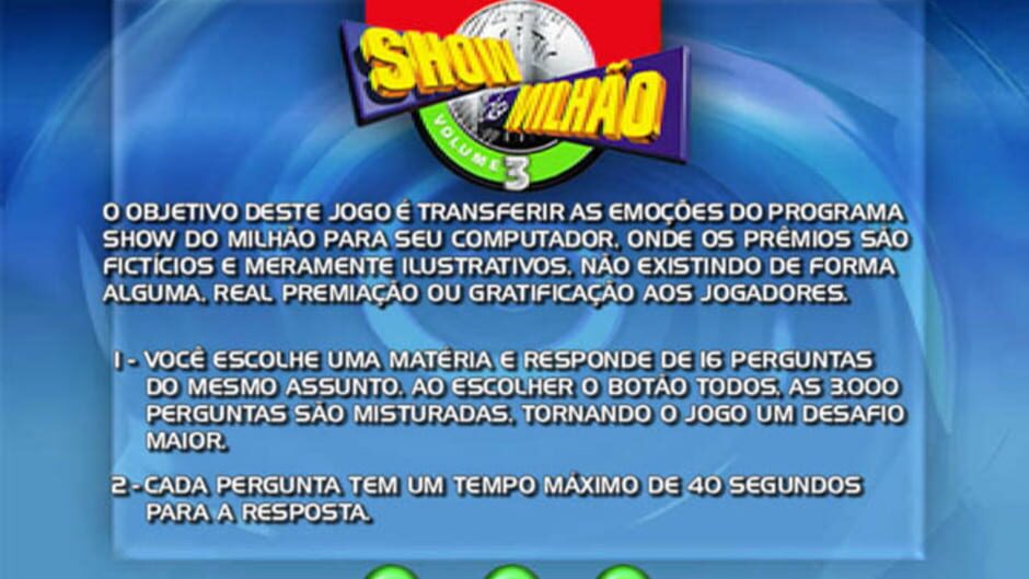Show do Milhão Volume 3 media thumbnail