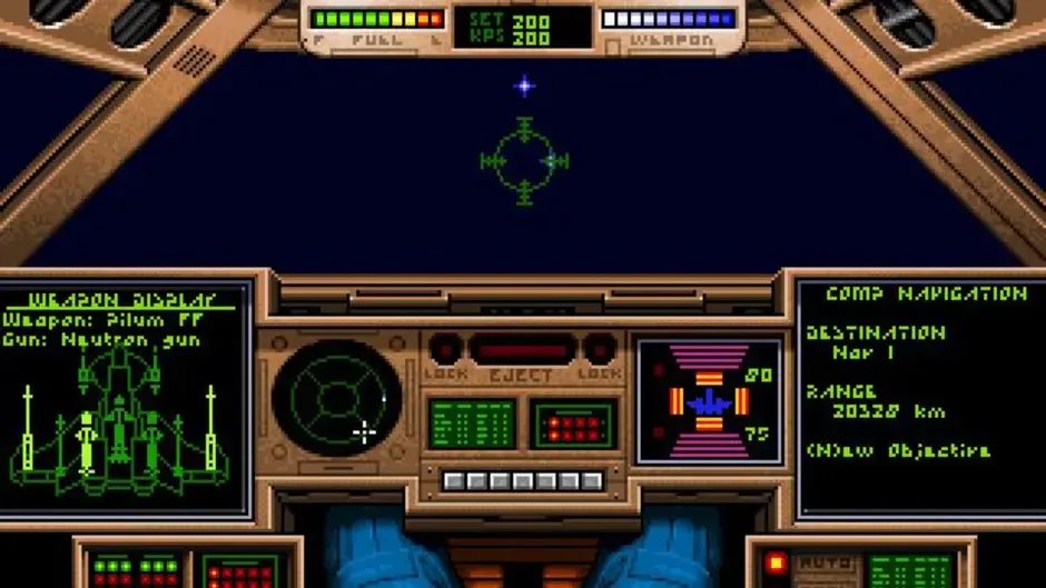 Wing Commander, captura de tela 1