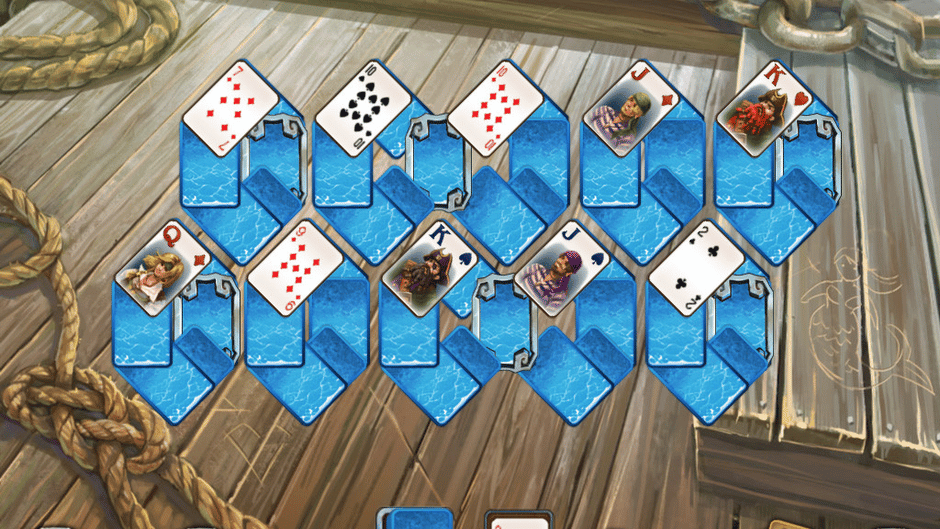 Solitaire Legend of the Pirates Screenshot