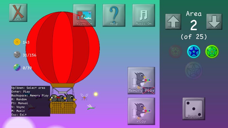 Penguins vs. Bugs Screenshot