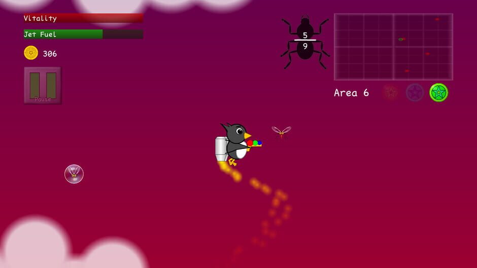 Penguins vs. Bugs Screenshot