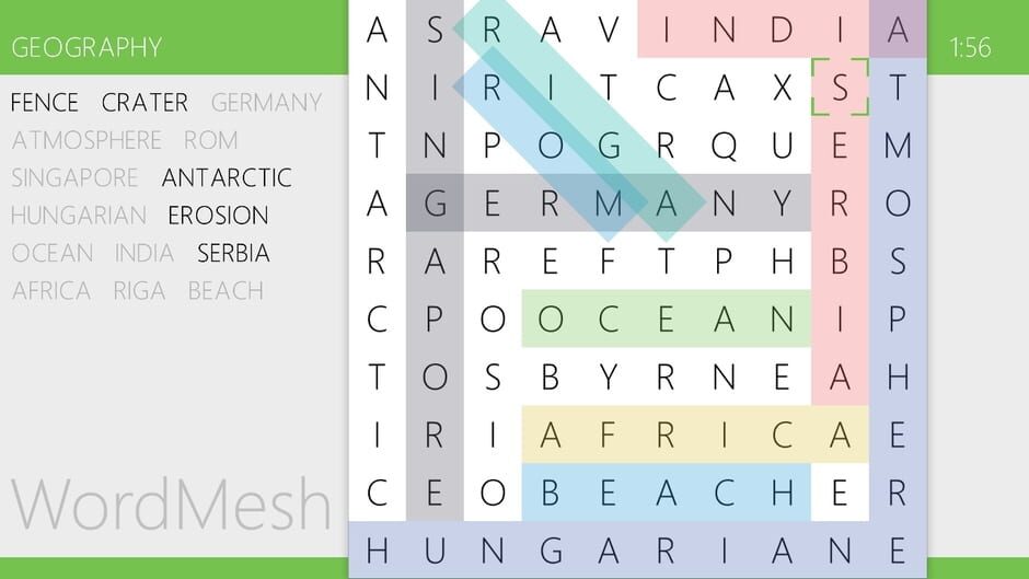 Word Mesh Screenshot
