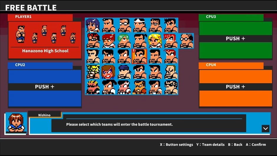 River City Melee Mach!! Screenshot