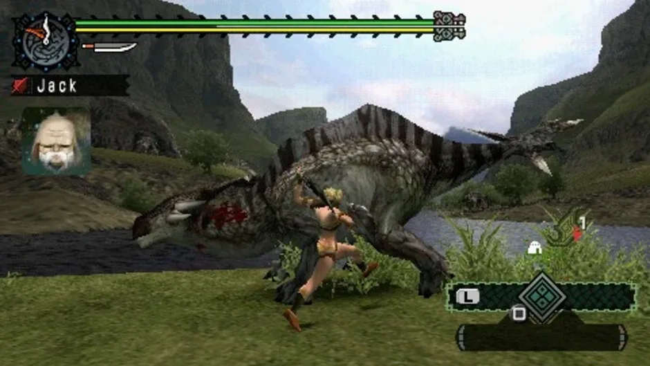 Screenshot 1 aus Monster Hunter Freedom