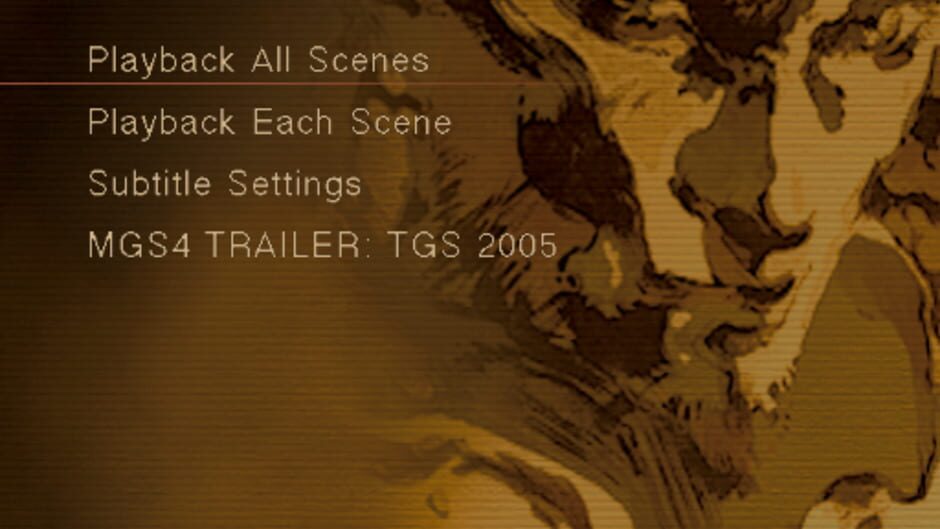 Metal Gear Solid 3: Subsistence - Limited Edition screenshot